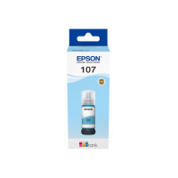 Produktbild för Epson EcoTank 107 - ljus cyan - original - påfyllnadsbläck