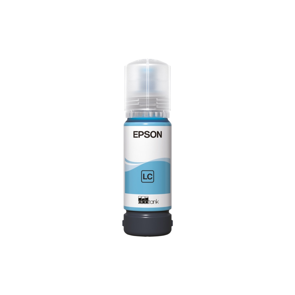 Produktbild för Epson EcoTank 107 - ljus cyan - original - påfyllnadsbläck