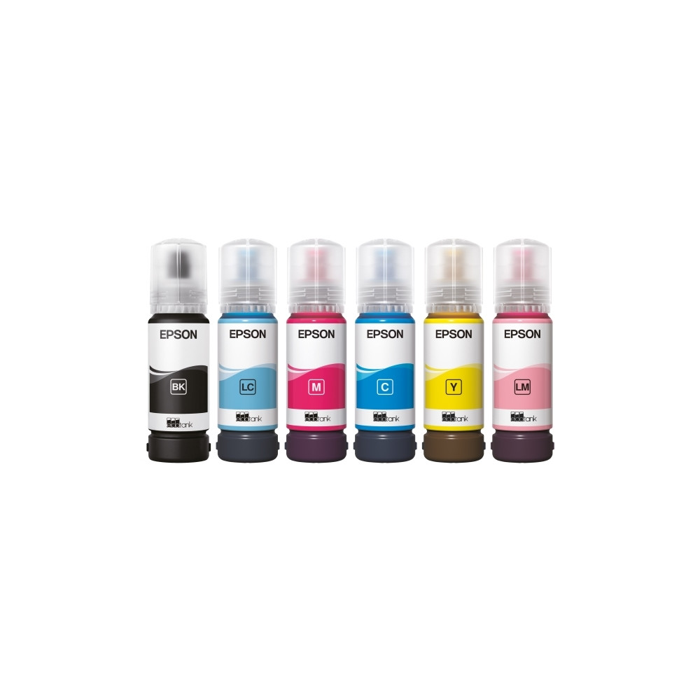 Produktbild för Epson EcoTank 107 - ljus cyan - original - påfyllnadsbläck