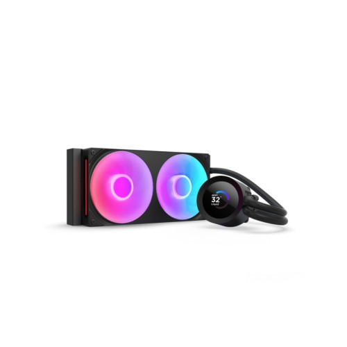 NZXT NZXT Kraken Plus RGB 240, Allt-i-ett vätskekylare, 12 cm, Sv...