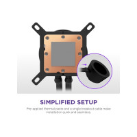 Produktbild för NZXT Kraken Plus RGB 240, Allt-i-ett vätskekylare, 12 cm, Sv...