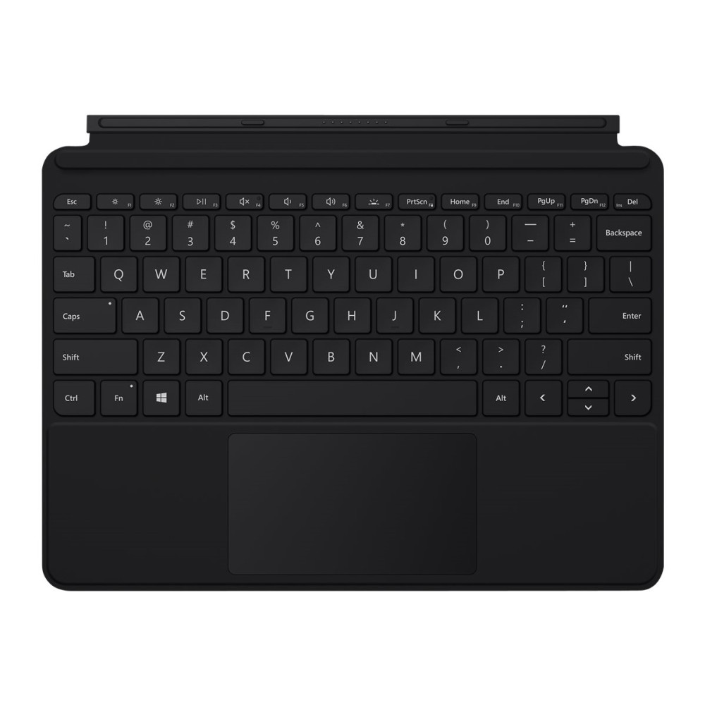 Produktbild för Microsoft Surface Go Type Cover - tangentbord - med pekdyna, accelerometer - italiensk - svart Inmatningsenhet