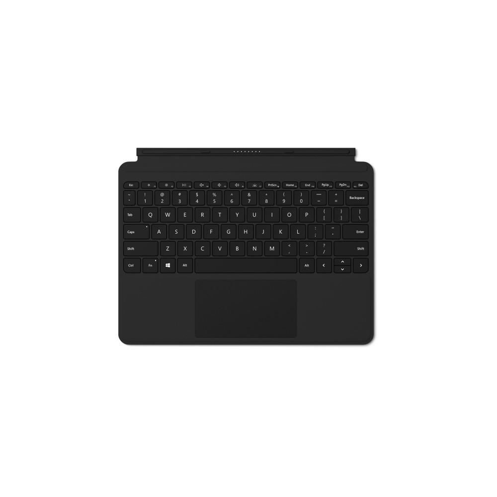 Produktbild för Microsoft Surface Go Type Cover - tangentbord - med pekdyna, accelerometer - italiensk - svart Inmatningsenhet