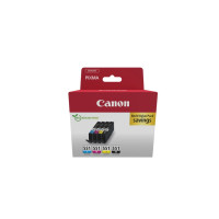 Produktbild för Canon CLI-551 C/M/Y/BK Multipack - 4-pack - svart, cyan, magenta, gul - original - bläcktank