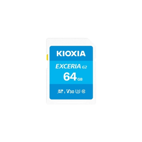 KIOXIA - ENTERPRISE SSD Kioxia LNEX2L064GG4, 64 GB, MicroSDXC, Klass 10, UHS-I, 100...