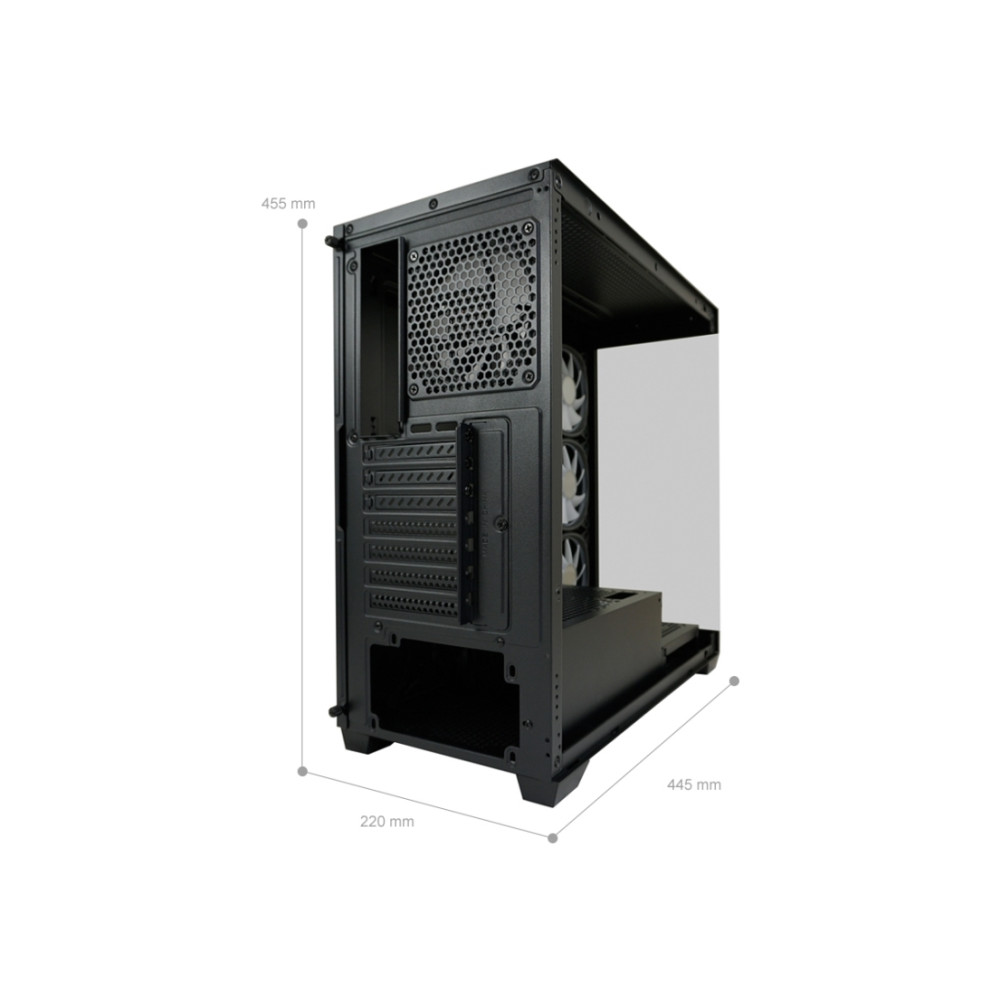 Produktbild för LC Power 715B - midi-torn - ATX