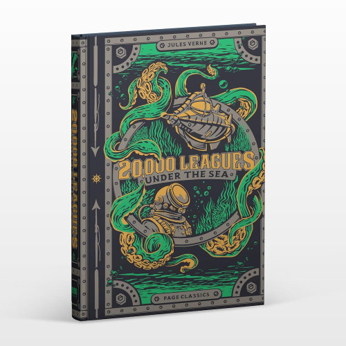 Jules Verne 20,000 Leagues Under The Sea (inbunden, eng)