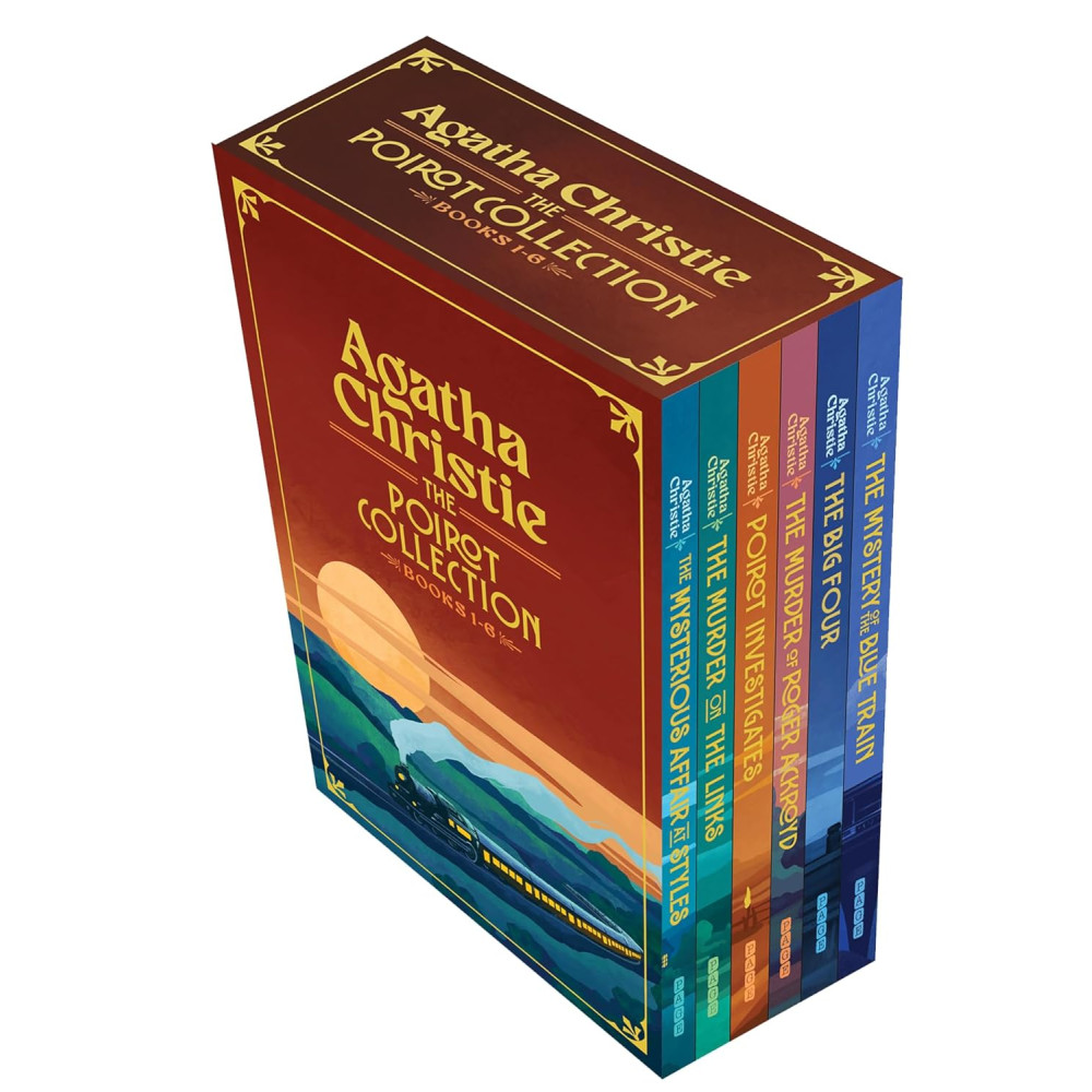 Produktbild för Agatha Christie Poirot Collection (Books 1 to 6) (6 Book Se (pocket, eng)