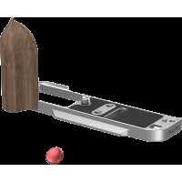 Produktbild för SmallRig 5667 L-Shaped Mount Plate with Wooden Handle for FUJIFILM T30 / T30 II / X-T30 III Silver
