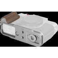 Produktbild för SmallRig 5667 L-Shaped Mount Plate with Wooden Handle for FUJIFILM T30 / T30 II / X-T30 III Silver