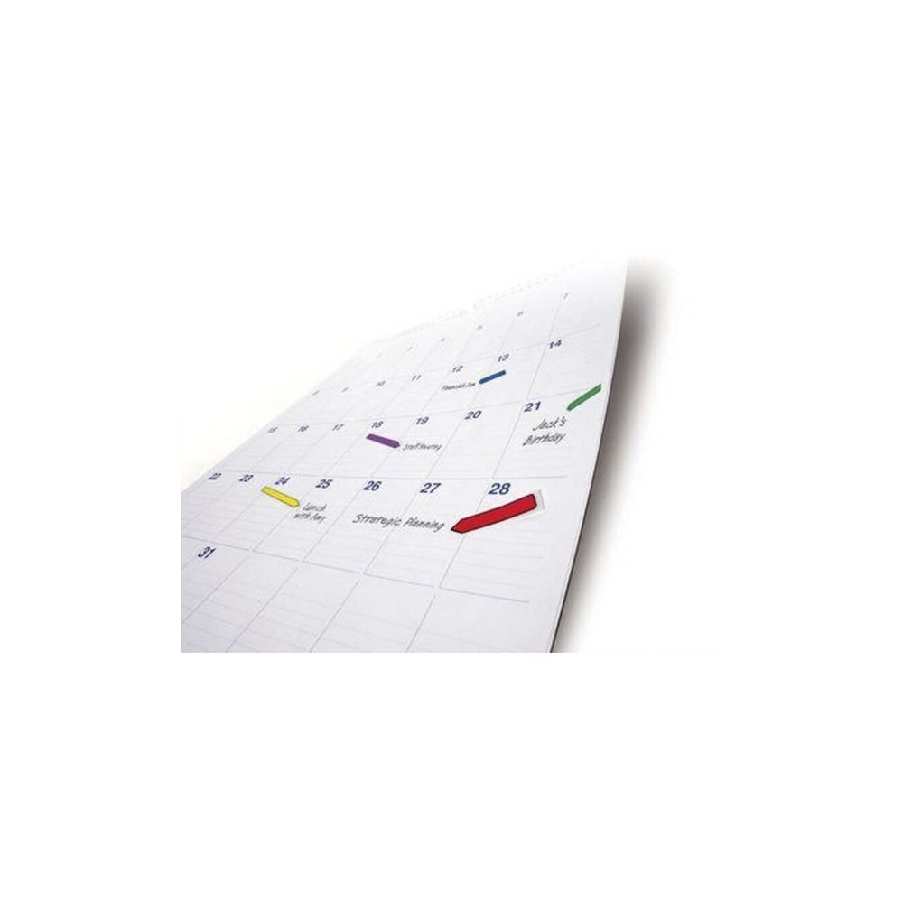 Produktbild för Indexflikar Post-it liten med pilar 4 assorterade färger 4 b...