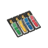 Produktbild för Indexflikar Post-it liten med pilar 4 assorterade färger 4 b...