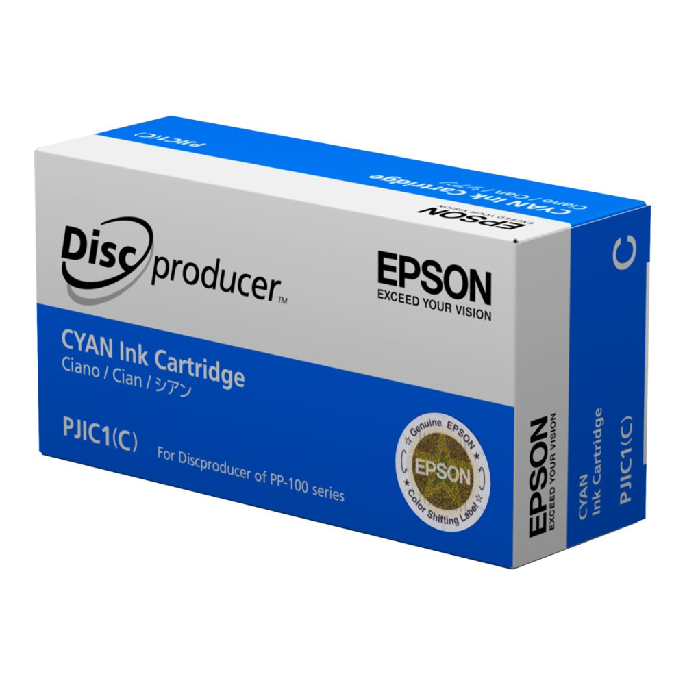 Produktbild för Epson Discproducer PJIC7(C) - cyan - original - bläckpatron