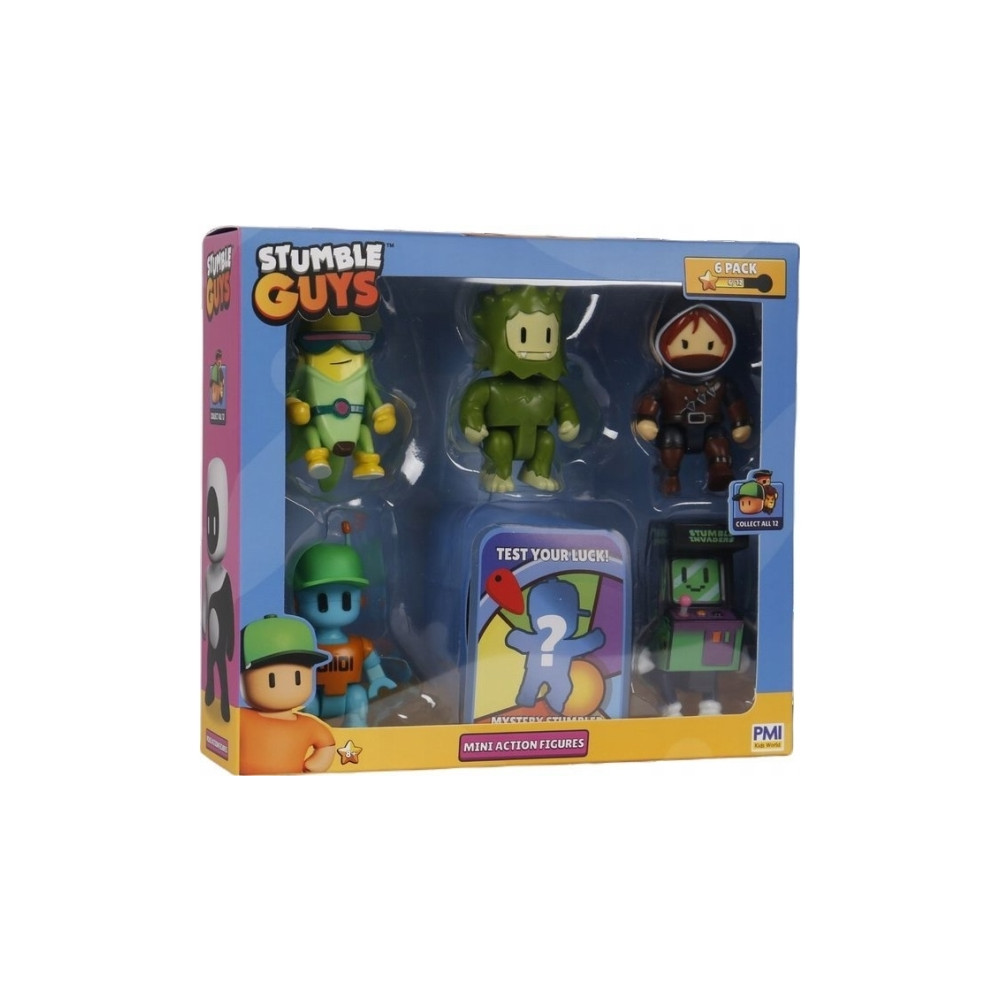 Produktbild för Figurka P.M.I STUMBLE GUYS S2 MINI ACTION FIGURES