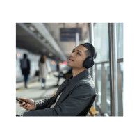 Produktbild för Sony WH-1000XM5 - hörlurar med mikrofon - 3,5 mm kontakt