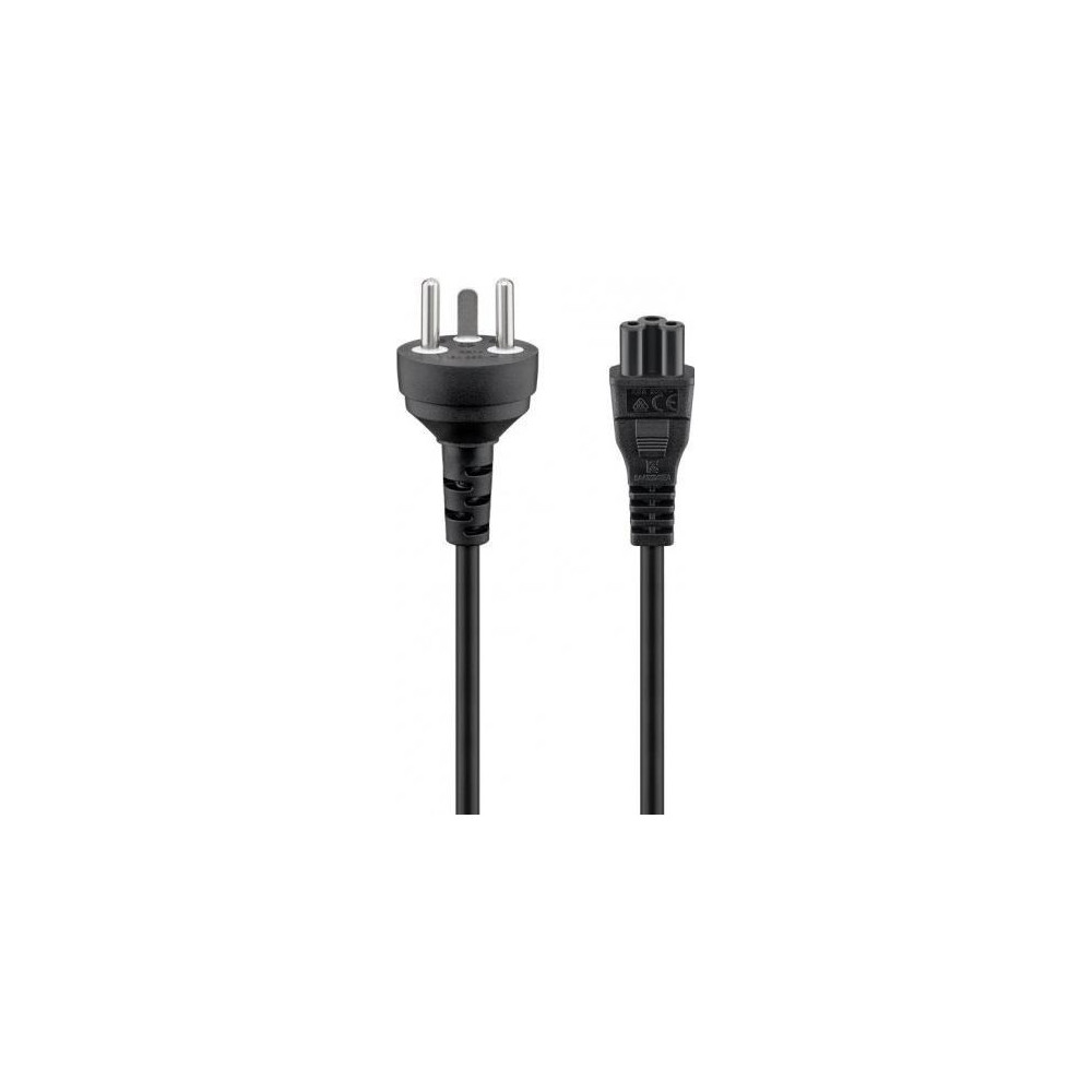 Produktbild för goobay - strömkabel - IEC 60320 C5 till Typ K - 2 m