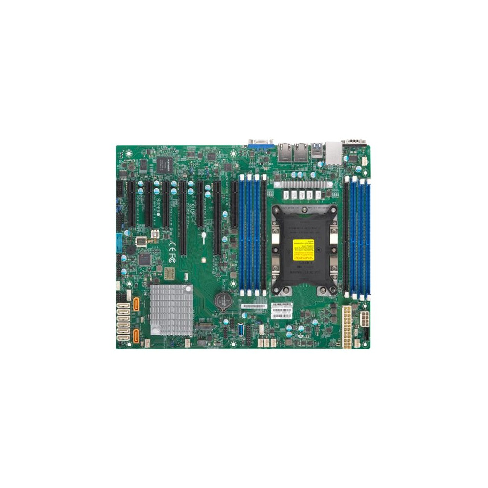 Produktbild för SUPERMICRO X11SPL-F - moderkort - ATX - Socket P - C621