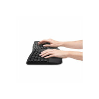 Produktbild för Kensington Pro Fit Ergo Wireless Keyboard - tangentbord - tysk - svart Inmatningsenhet