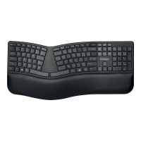 Produktbild för Kensington Pro Fit Ergo Wireless Keyboard - tangentbord - tysk - svart Inmatningsenhet