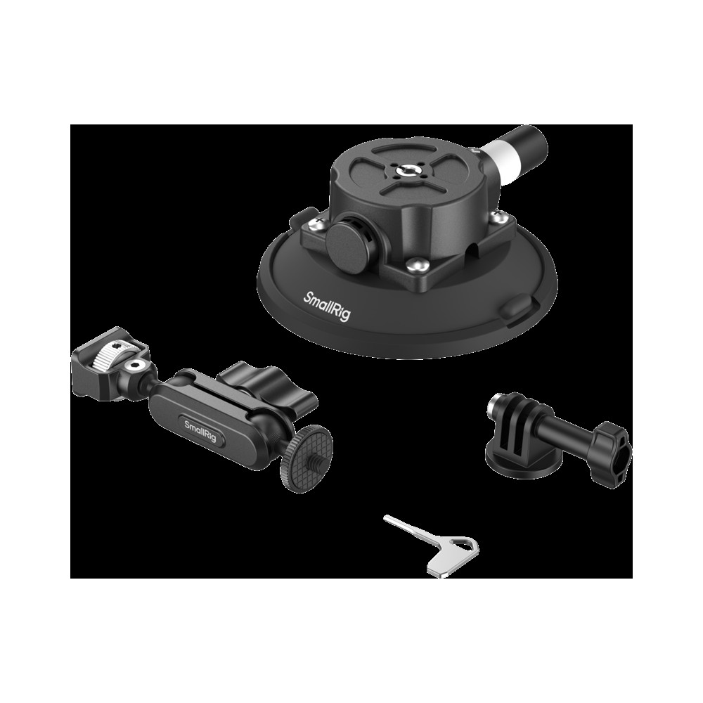 Produktbild för SmallRig 5855 4.5" Suction Cup Mount for Action Cameras