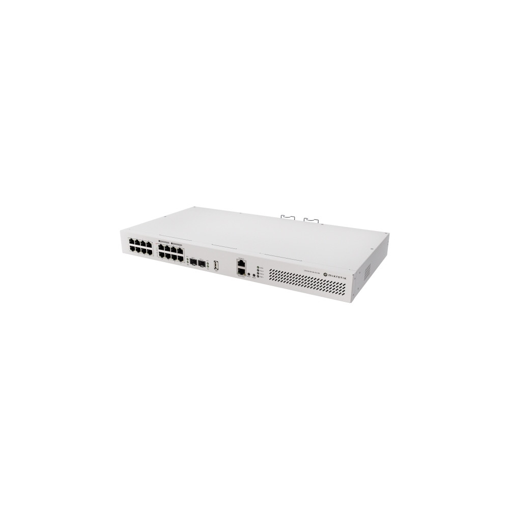 Produktbild för MikroTik Cloud Router Switch CRS418-8P-8G-2S+RM - switch - 17 portar - Administrerad - rackmonterbar
