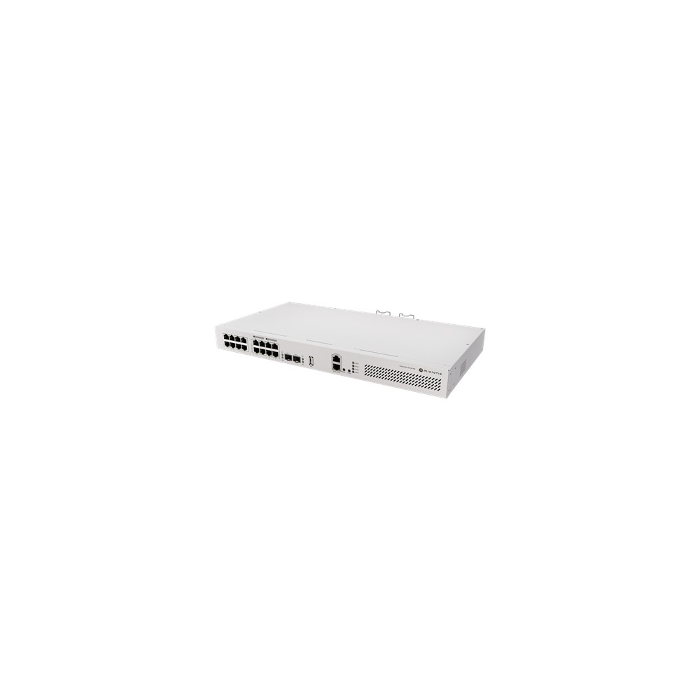 Produktbild för MikroTik Cloud Router Switch CRS418-8P-8G-2S+RM - switch - 17 portar - Administrerad - rackmonterbar