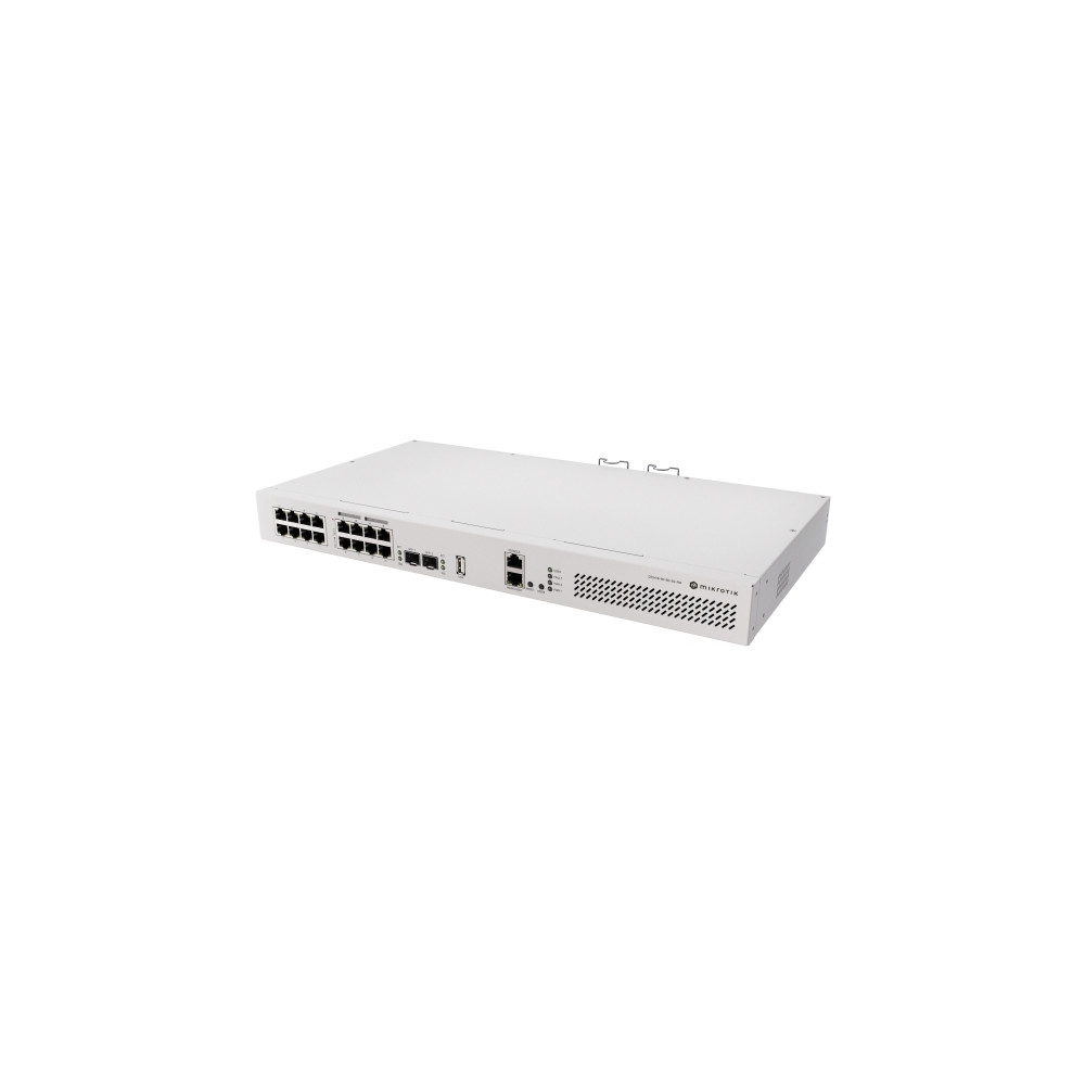 Produktbild för MikroTik Cloud Router Switch CRS418-8P-8G-2S+RM - switch - 17 portar - Administrerad - rackmonterbar