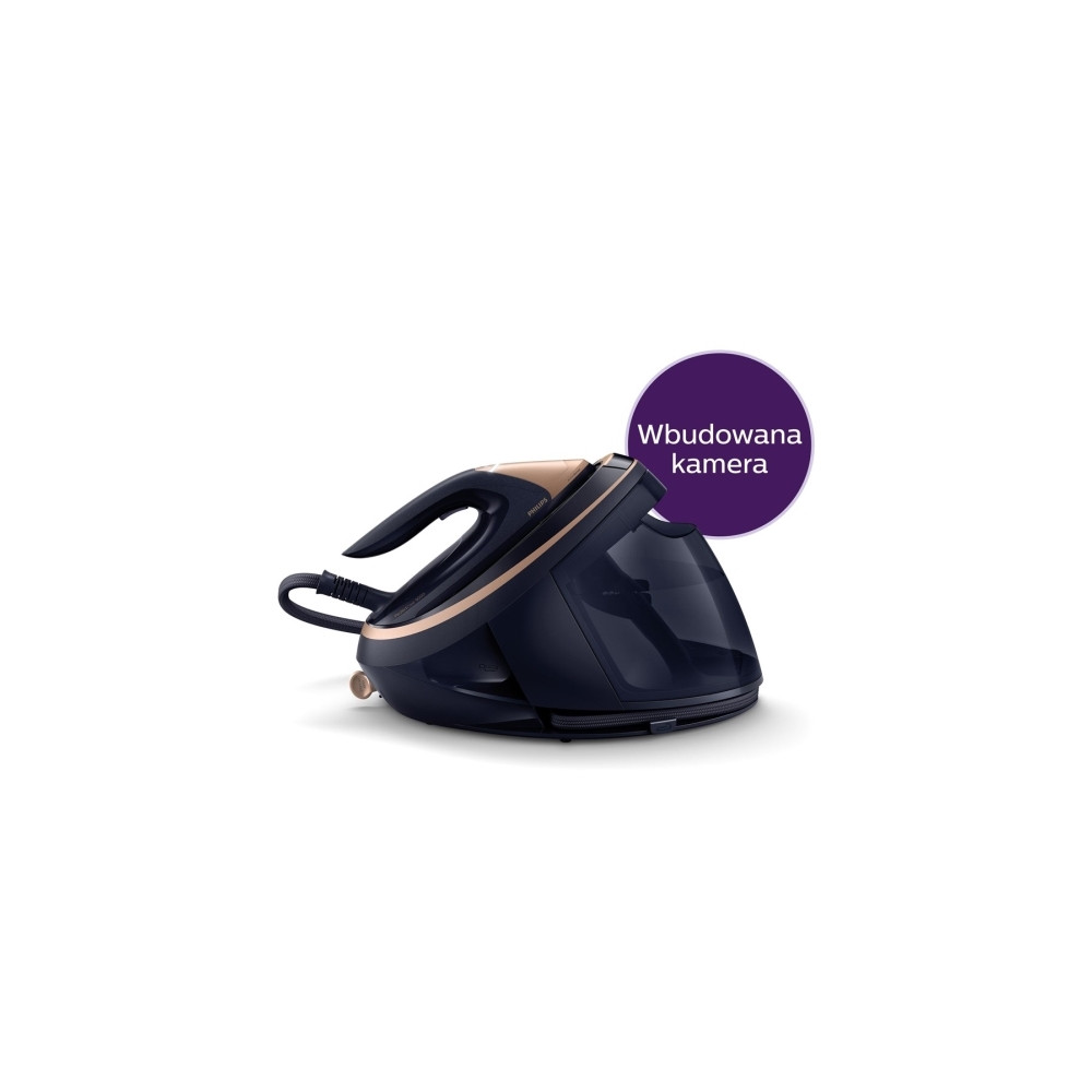 Produktbild för Philips PerfectCare 9000 Series PSG9050 - strykjärn med separat ånggenerator - sula SteamGlide Elite