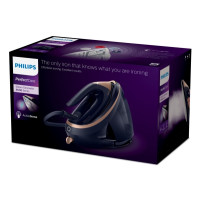 Produktbild för Philips PerfectCare 9000 Series PSG9050 - strykjärn med separat ånggenerator - sula SteamGlide Elite