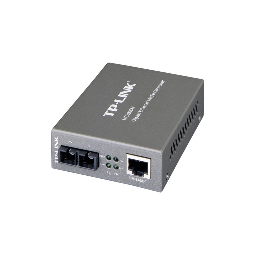 Produktbild för TP-Link MC200CM V5 - fibermediekonverterare - 1GbE