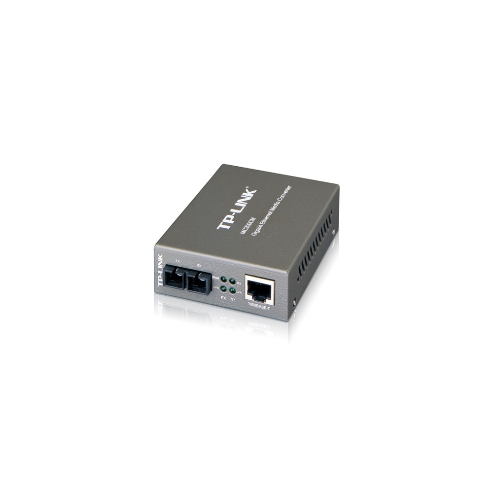 Produktbild för TP-Link MC200CM V5 - fibermediekonverterare - 1GbE