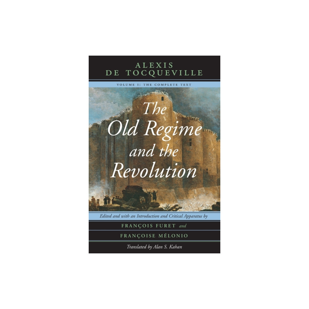 Produktbild för The Old Regime and the Revolution, Volume I (häftad, eng)
