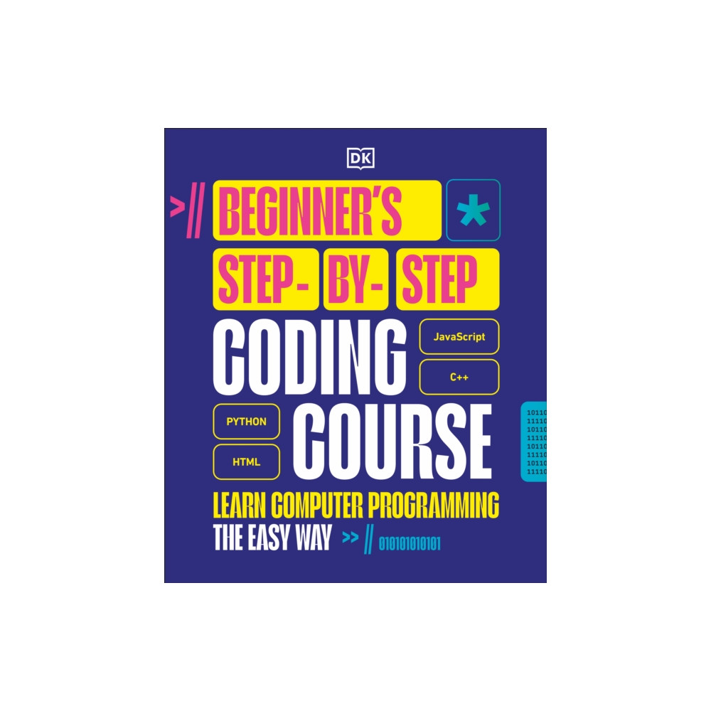 Produktbild för Beginner's Step-by-Step Coding Course (inbunden, eng)