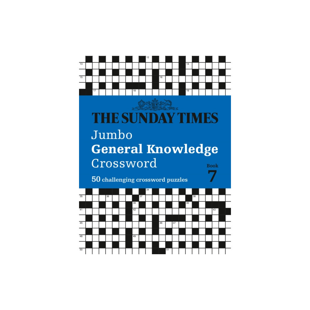 Produktbild för The Sunday Times Jumbo General Knowledge Crossword Book 7 (häftad, eng)