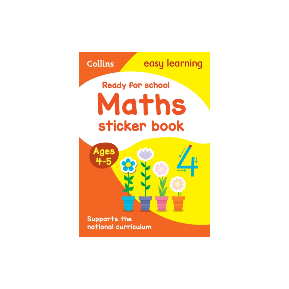 Produktbild för Ready for school: maths Sticker Book Ages 4-5 (häftad, eng)