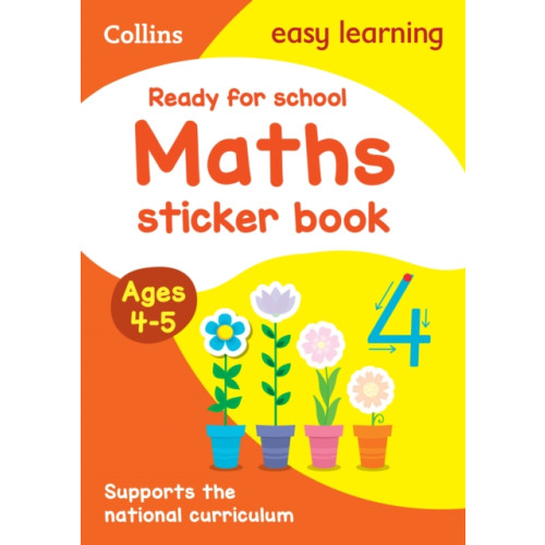 HarperCollins Publishers Ready for school: maths Sticker Book Ages 4-5 (häftad, eng)