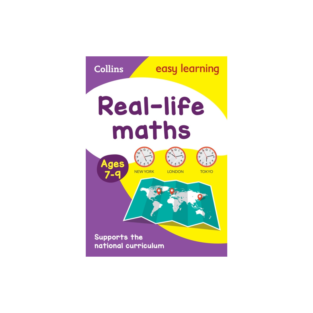 Produktbild för Real-life maths Activity Book Ages 7-9 (häftad, eng)