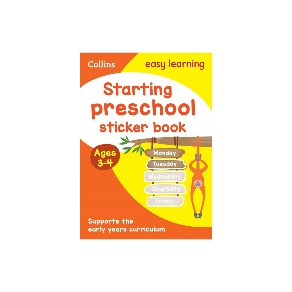 Produktbild för Starting preschool Sticker Book Ages 3-4 (häftad, eng)