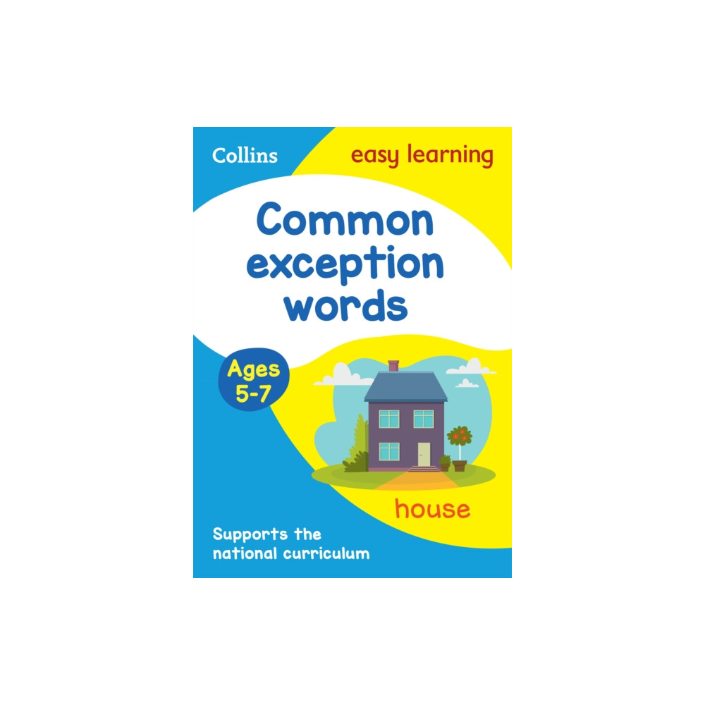 Produktbild för Common exception words Activity book Ages 5-7 (häftad, eng)
