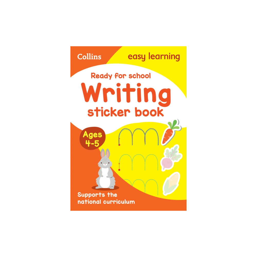 Produktbild för Ready for school: writing Sticker Book Ages 4-5 (häftad, eng)