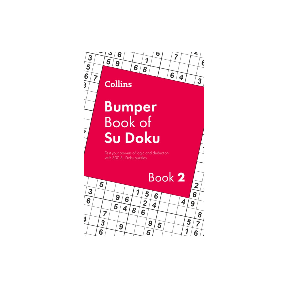 Produktbild för Collins Bumper Book of Su Doku book 2 (häftad, eng)