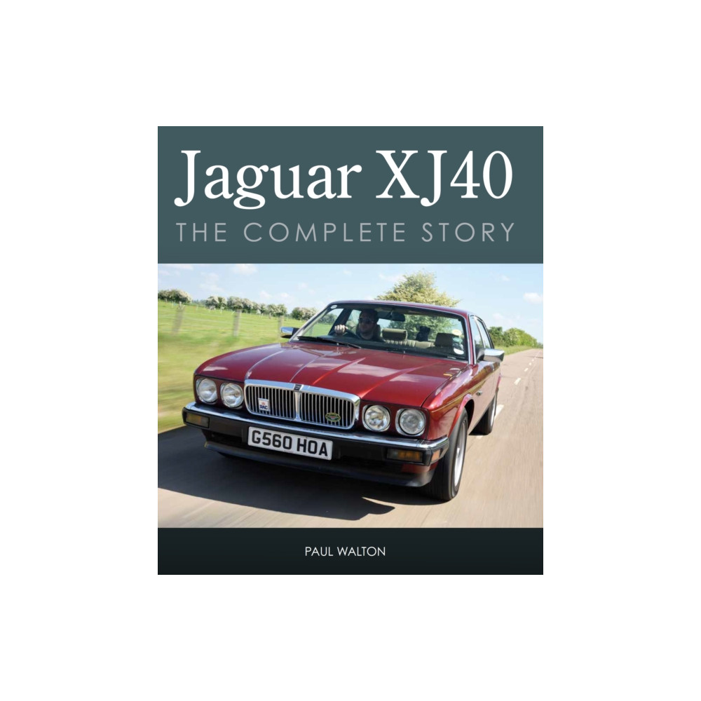 Produktbild för Jaguar XJ40 (inbunden, eng)