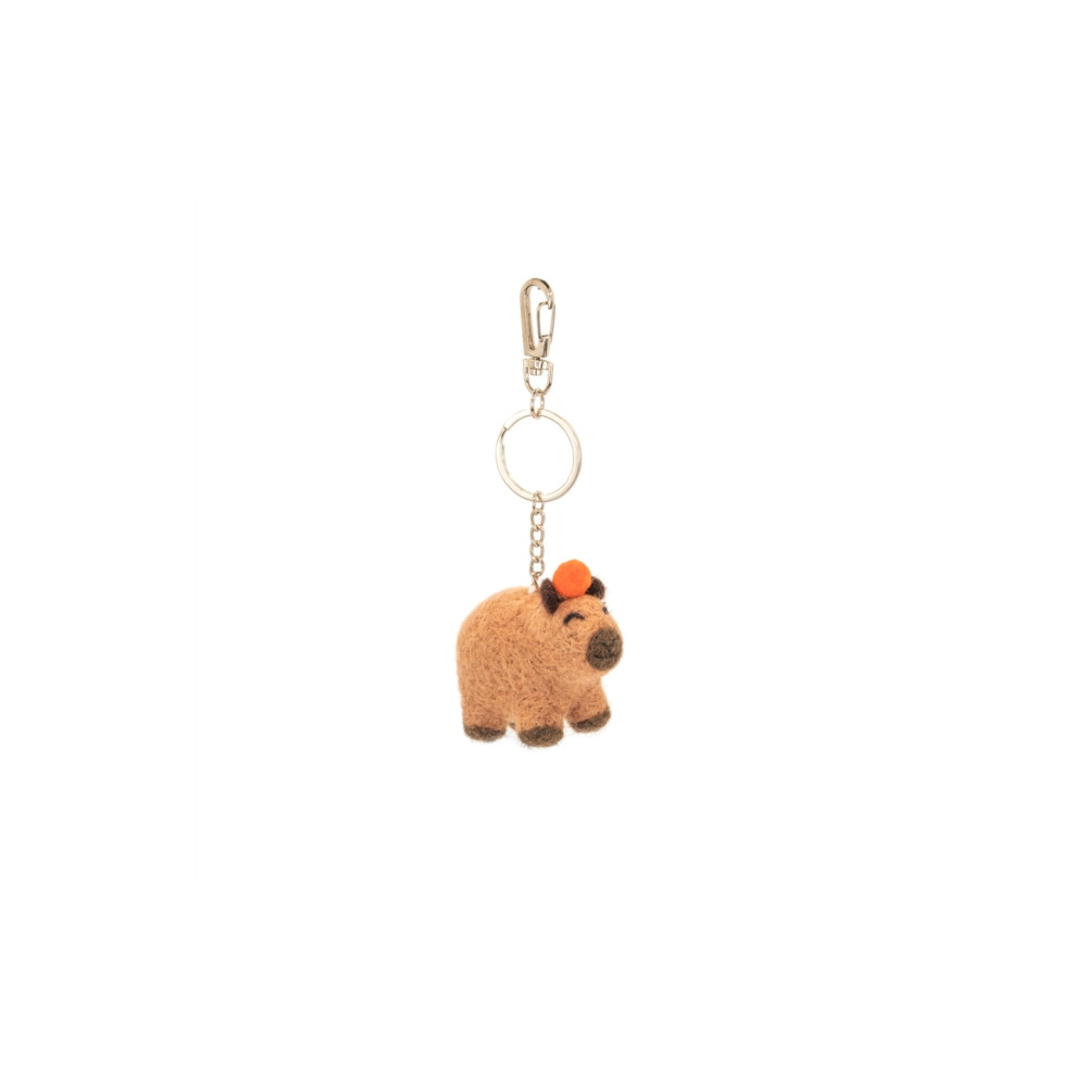 Produktbild för Capybara Felt Keyring