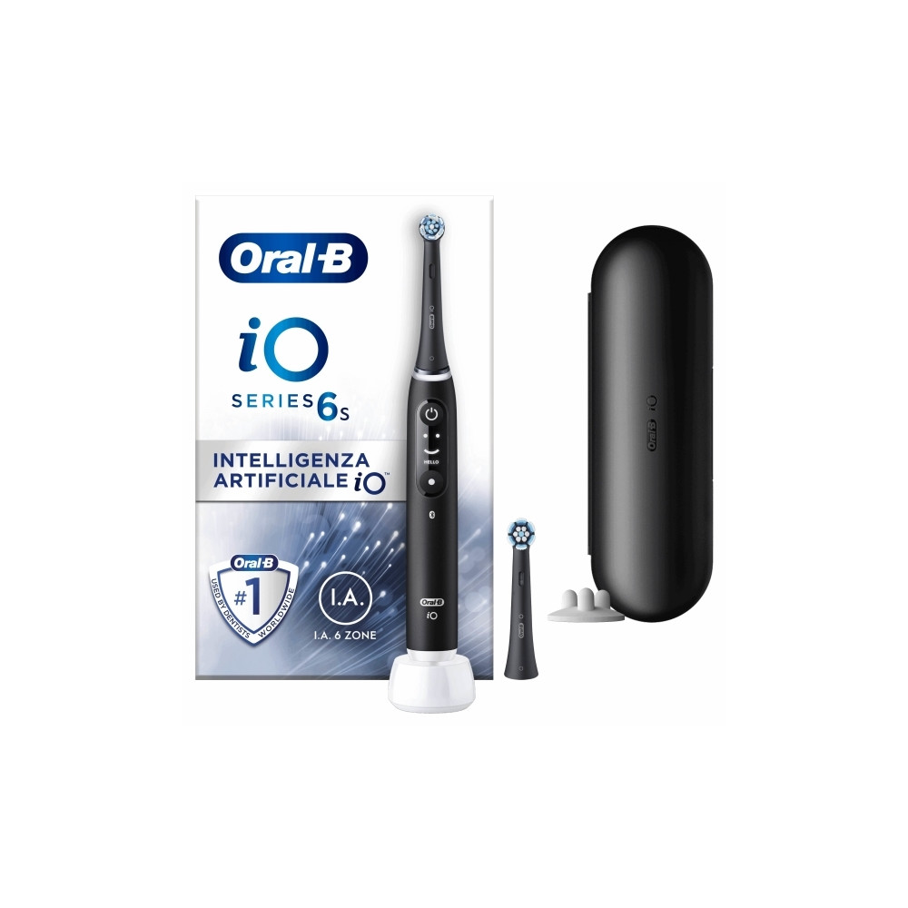 Produktbild för Oral-B iO 6, Vuxen, Vibrerande tandborste, Daglig vård, Djup...