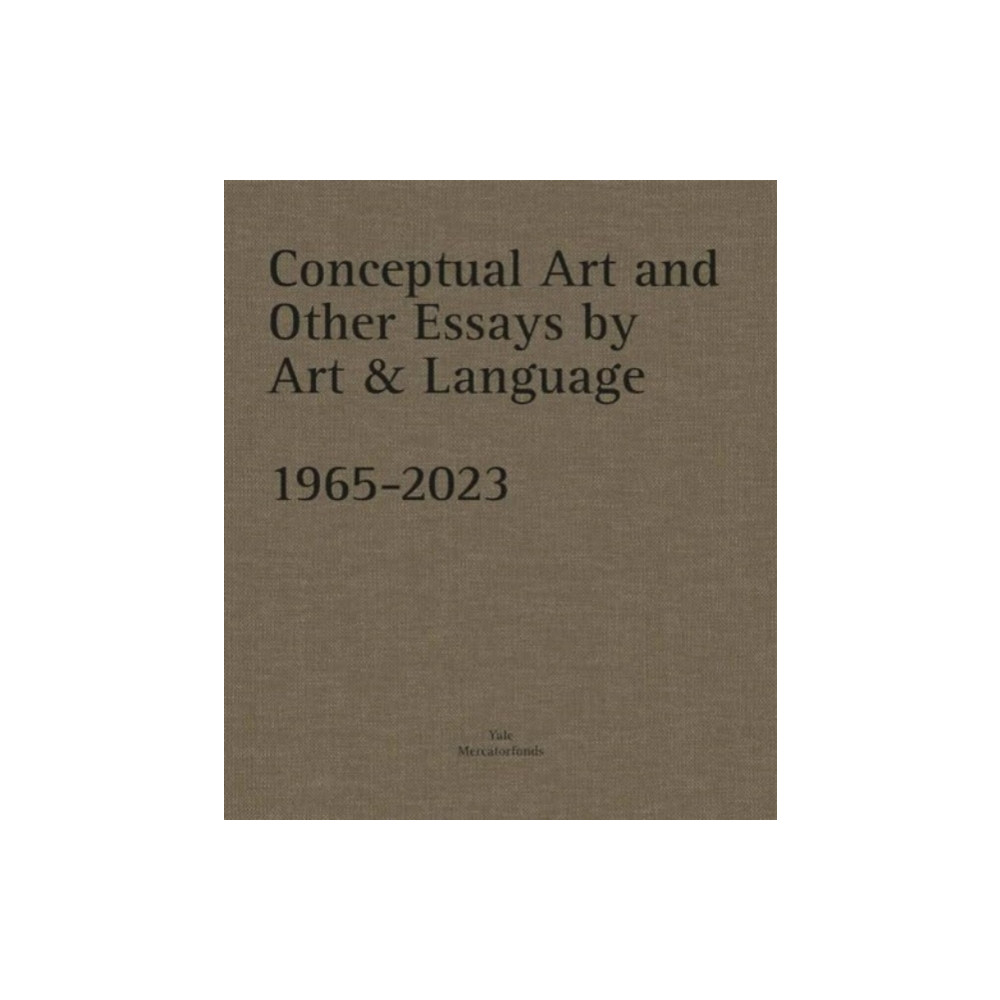 Produktbild för Conceptual Art and other Essays by Art & Language. 1965-2023 (inbunden, eng)
