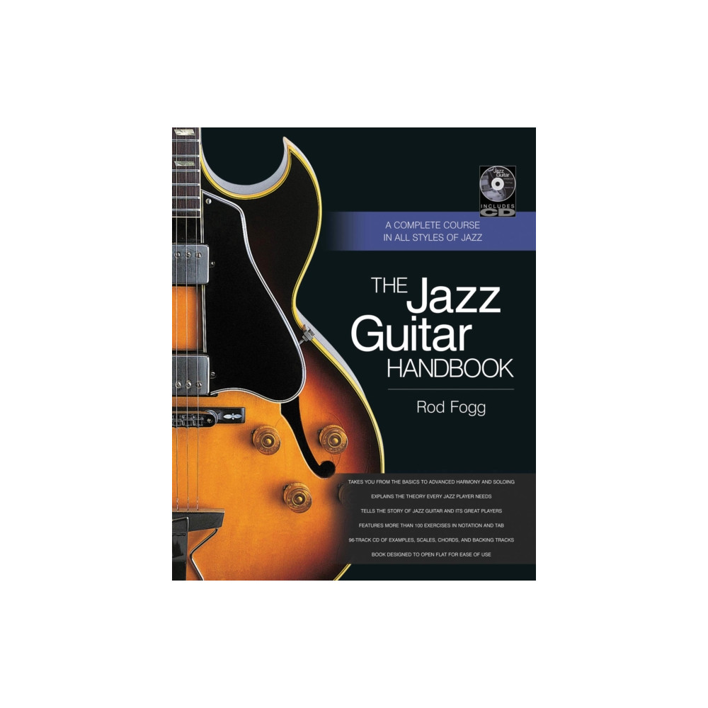 Produktbild för The Jazz Guitar Handbook (inbunden, eng)