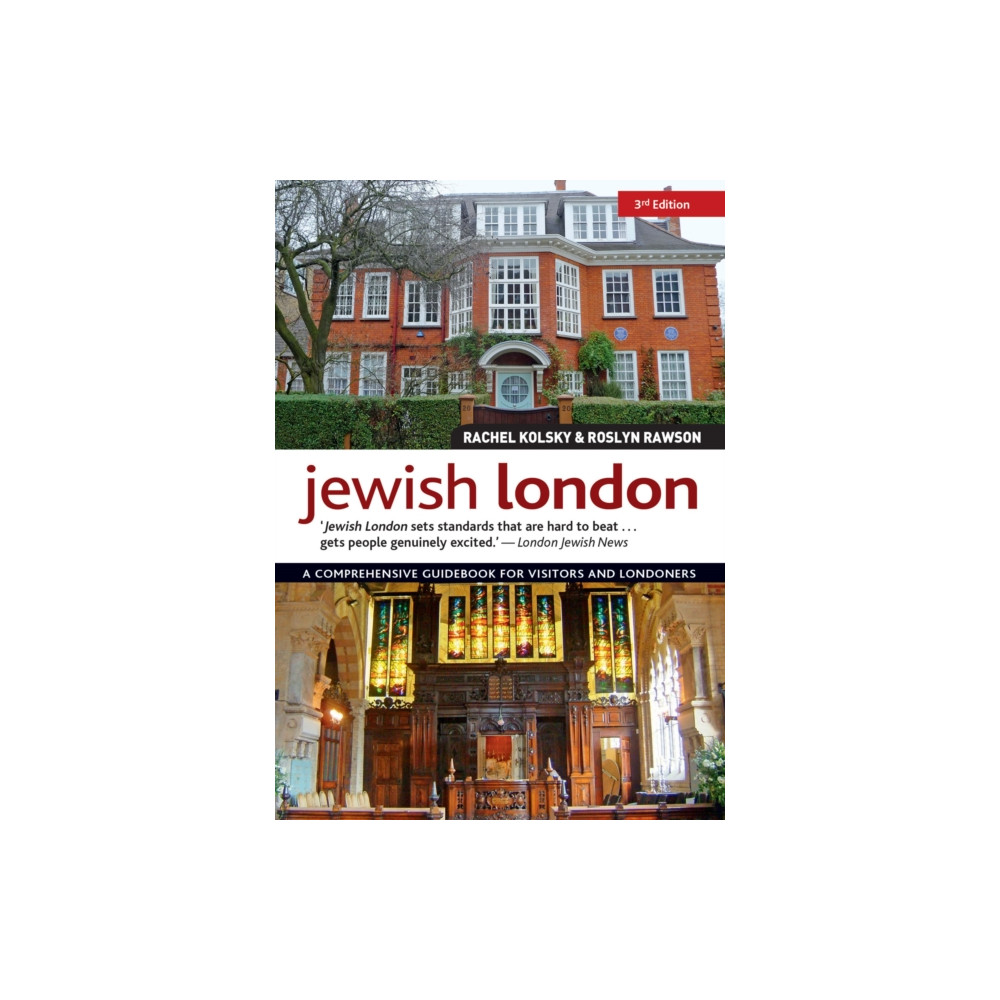 Produktbild för Jewish London, 3rd Edition (häftad, eng)