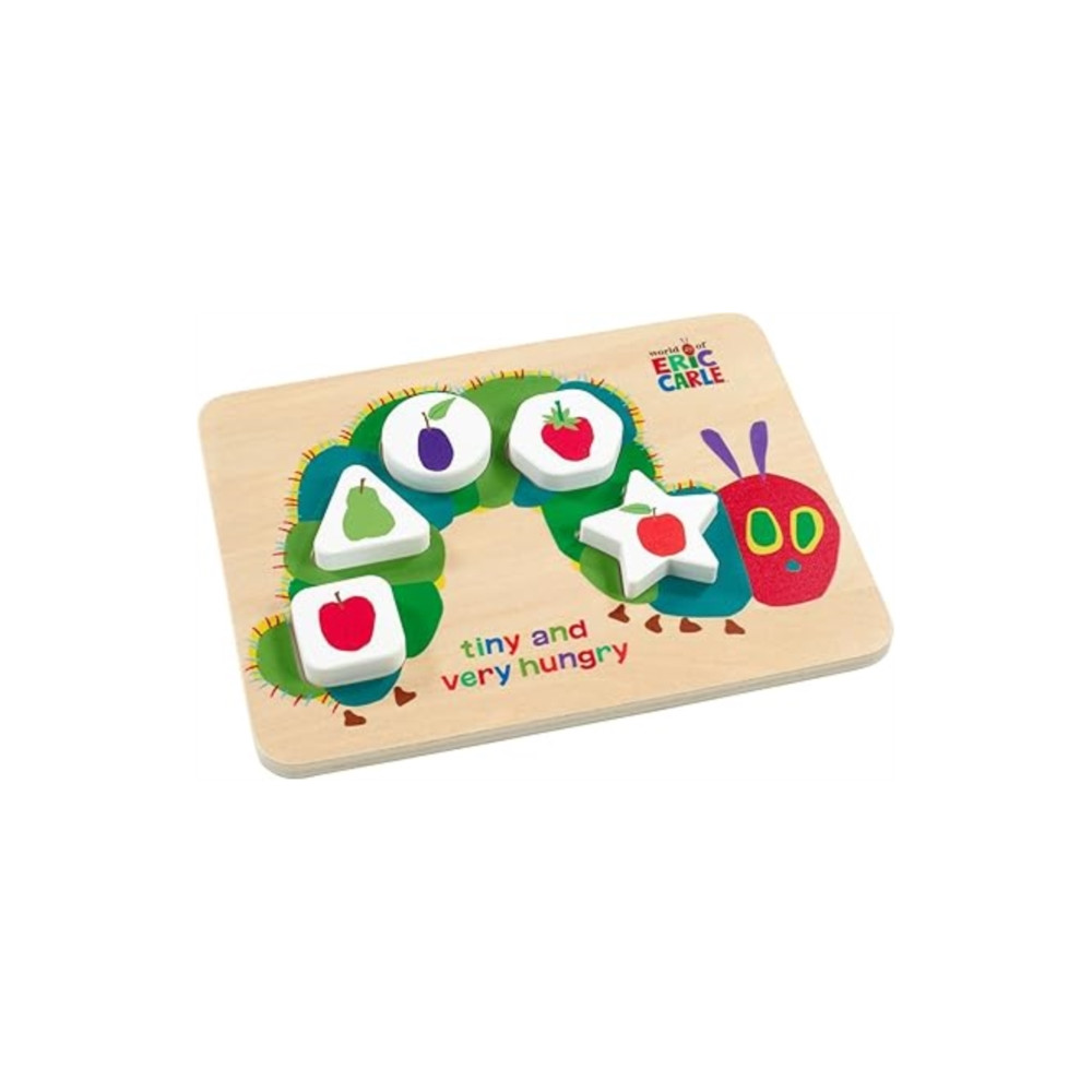 Produktbild för HC WOODEN SHAPE PUZZLE (häftad, eng)