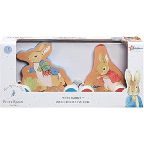 RAINBOW DESIGNS LTD PETER RABBIT WOODEN PULLALONG (häftad, eng)