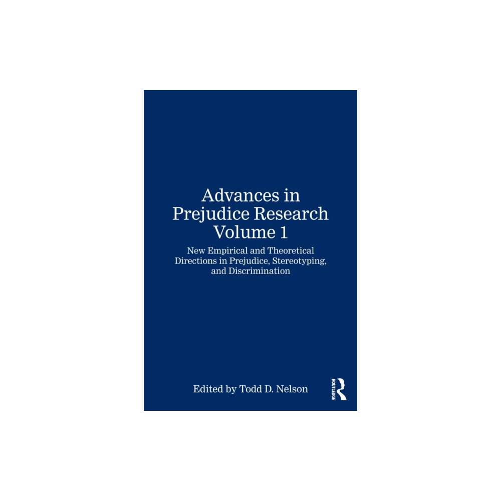 Produktbild för Advances in Prejudice Research Volume 1 (häftad, eng)
